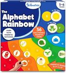 Skillmatics Magnetic Matching Activity - The Alphabet Rainbow, Preschool Learning Toy & Game for Kids, 35+ Magnetic Pieces, Gifts for Girls & Boys Ages 3, 4, 5, 6