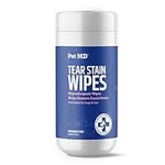 Pet MD Dog Tear Stain Remover Wipes