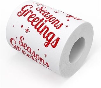 Fairly Odd Novelties Season's Greeting Holiday Novelty Toilet Paper