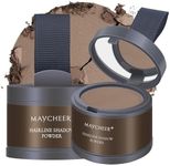 FREEORR Root Touch Up Powder for Thinning Hair - Hairline Shadow and Gray Coverage #01 Dark Brown