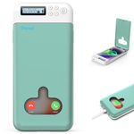 Dayear Phone Lock Box with Timer, Self-Control Timed Locker Box Phone Jail, Mini Portable Timer Lock Box for iPhone/Android Phone(Max6.7Inch), Help Kids/Adults Prevent Phone Addiction (Green)