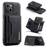 ZCDAYE Wallet Case for iPhone 11, iPhone 11(6.1 inches) Case, iPhone 11 Leather Case with Removable Card Holder, Black