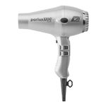 Parlux 3200 Plus Hair Dryer in Silver. Lightweight Compact 1900W Dryer with Ultra High Tech Ionic Technology. Salon Favourite with 2 Speed Settings & 3 Heat Controls Plus Cool Shot Button.