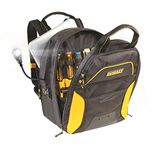 DEWALT DGCL33 33-Pocket Lighted USB Charging Tool Backpack , Yellow