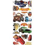 RoomMates RMK1520SCS Disney Pixar Cars Piston Cup Champs Peel and Stick Wall Decal, 8 Inch