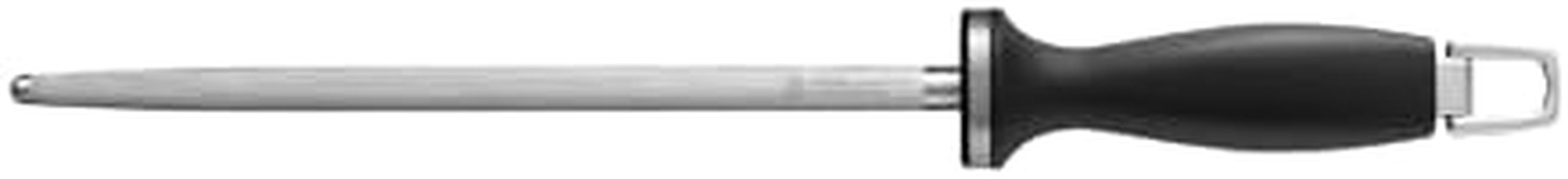 ZWILLING Twin 12 Inch Professional Stainless Steel Sharpening Honing Rod, Chef's Kitchen Knife Sharpener Stick