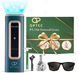 QPTech IPL Laser Ice Cooling Hair Removal Epilator Device For Women & Men, Depiladora Mujer Maquila, Permanent Hair Remover Maquina Full Body, Face, Bikini, Home Use & Unlimited Flashes For All Skin