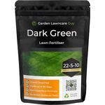 Dark Green Lawn Fertiliser - High in Nitrogen Greens Grass Fast - Feeds up to 90 Days - Child and Pet Friendly - Garden Lawncare Guy