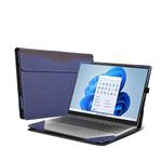 VEVOOD Laptop Case for 2023 Yoga 7i 16"|Yoga 7 2-in-1 Laptop /15z-ds100/15-cn/15-dr1007TX/15-cp0053cl/15.6" Laptop Detachable Case (15.6inch, Blue)