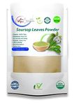 Organic Soursop Leaves Powder | Graviola Leaf Powder for Tea | Infusion and Cooking | Harvested from Ceylon Farm | Used for Cooking and Teas | 3.5oz