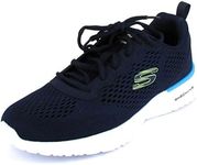 Skechers Golf Men's Skech-air Dynamight Tuned Up Walking Shoe, Navy Engineered Mesh Pu Lime Trim, 10 UK