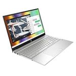 HP Pavilion Laptop PC 15-eh3000sa, AMD Ryzen 7-7730H Processor, 16 GB RAM, 512 GB SSD, AMD Radeon Graphics, 15.6 inch Full HD 16:9 display, Windows 11 Home, Natural Silver