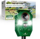 2 Pack Solar-Powered Ultrasonic Ani