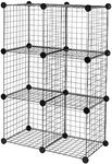 Amazon Basics 6-Cube Wire Grid Stac