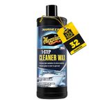 Meguiar's M5032 Marine/RV One Step Cleaner Wax, 32 fl oz, Beige