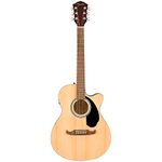 Fender Acoustic Guitar Concert Cutaway Electronics FA135CE Natural 971253521