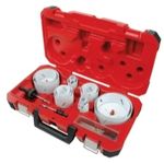 Milwaukee 49-22-4105 Master Electricians Ice Hardened Hole Saw Kit, 19-Piece