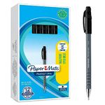 Paper Mate Flexgrip Ultra Ballpoint Pens | Medium Point (1.0mm) | Handwriting Pens & Stationery Supplies | Black Pen Set | 12 Count