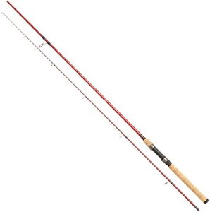 Berkley Cherrywood Canne à Pêche Spinning - Poignée en Liège et Canne en Carbone Légère - Pêche du Carnassier en Eau Douce et en Mer au Leurre