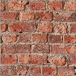 Arthouse Urban Red Brick Effect Wallpaper - Photographic Design - 3D Effect - Living Spaces & Feature Walls - Paste The Paper - Easy to Hang - 53 cm x 10.05 m Roll - Code 696600