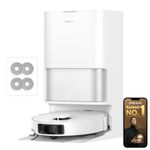 dreame L10s Ultra Gen 3 Robot Vacuum and Mop with 25,000Pa Suction, Extendable Side Brush, 100-Day Auto-Empty, Auto Water Tank Refiling, 10.5mm Mop Lifting, and Voice & App Control