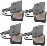 Toddmomy 4Pairs Bicycle Disc Brake Pads Bike Brake Pads Mountain Cycling Brake Disc High Performance Brake Pads Scooter Brake Pads