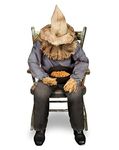 4.5 Ft Sitting Scarecrow Animatronic