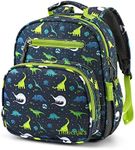 mibasies Toddler Backpack for Girls and Boys 2-4, Preschool Kindergarten Backpack, Cute Kids Backpacks for Boys（Galaxy Dinosaur）