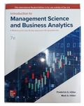 ISE Introduction to Management Science: A Modeling and Case Studies Approach with Spreadsheets