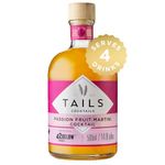 TAILS Cocktails Passion Fruit Martini Cocktail, Ready to Drink Premixed Vodka Cocktail, 14.9% ABV, 50cl / 500ml