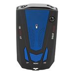 Yosoo Health Gear Car Radar Detector with 360-Degree Detection, Voice Alerts, Quick Reaction Time (Blue)