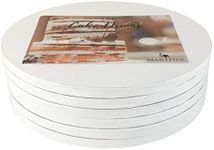 6 Inch Cake Board Drums Round, 6-Pa