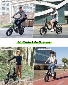 Finbike U4 16-Inch Folding Electric Bike – Compact E-Bike