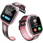 imoo Watch Phone Z1, 4G Smart Watch for Kids with Real-Time HD Video & Phone Call, Smart Watch for Girls with Real-Time GPS Location, Smartwatch for Boys with IPX8 Water Resistance (Pink)
