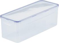 Wafeeq Plastic Airtight Bread Box with Lid Kitchen Food Storage Container Fridge Basket for Bread, Dry Fruits, Snacks & Freezer Storage (3800 ml)