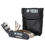 Veebo Imported Multi-Purpose Mountain Bike Bicycle Repair Tool Kit Allen Key Spoke Wrench