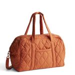 Vera Bradley Women's Nylon Large Miramar Weekender, Potter's Clay, One Size