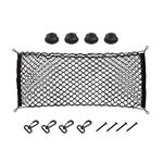 Car Rear Cargo Net, Stretchable Organizer Storage Net for Car Trunk, Universal Trunk Cargo Storeage Net for Most Cars (Small)