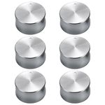 6 Oven Knobs, Stove Knobs, Stove Spare Parts, Hob Switch Knobs, Safety Gas Stove Rotary Switch Knobs, Round Switch Knobs, Kitchen Switch Replacement Parts