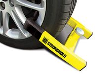 Stronghold Atlas Caravan & Trailer Wheel Clamp Fits Alloy and Steel Wheels with Tyres Up To 265 mm Wide Sold Secure Gold Standard