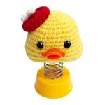KIAYOO Car Bobble Head Duck, Funny Dashboard Accessory Interior Shaking Heads Nodding Doll, Home Office Ornaments Decor, Fun Gifts for Him Her Men Women Friends Boyfriend Birthday Christmas