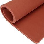 QTLCOHD 15 x 15 Inch Silicone Heat Press Mat Pad, 0.3“ Red Thickest Silicone Mat for Heat Press Machine, Flat Heat Transfer Press Replacement Pad