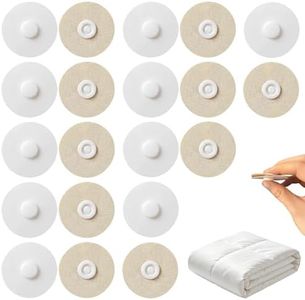 Premium Duvet Cover Snap Clips Set. Metal Fasteners for Securely Holding Quilt, Anti-Wrinkle Design, Easy Installation, 10 Pairs Pack, Ideal for All Duvet Thicknesses in Homes & Hotels