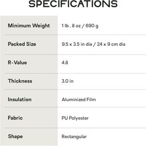 NEMO Tensor Alpine Sleeping Pad, Long Wide – Mountaineering Mat