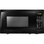 Danby DBMW0920BBB 900 Watts 0.9 Cu.Ft. Countertop Microwave|10 Power Levels, 6 Cooking Programs|Auto Defrost and Child Lock, 10.6" Glass Turntable