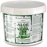 Nature's Moisture Aloe Vera Gel Cruelty Free and Vegan - Cooling, Soothing, Refreshing and Moisturising for All Types Skin & Hair 1Kg