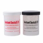 Instant Install 29 – 20 oz. Epoxy Permanent Repair Kit – Granite Porcelain Tile Marble Fiberglass Quartz – Chips/Cracks – Rebonds/Rebuilds Missing Pieces – Dry in 29 Minutes – Tintable with EZ-Tint