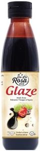 De La Rosa Balsamic Glaze, Vegan, KOSHER FOR PASSOVER, Non-GMO & Gluten Free, Great for Salad Dressing, Marinades, Toppings & More, Made from Balsamic Vinegar of Spain, 8.45 Oz (Pack of 1)