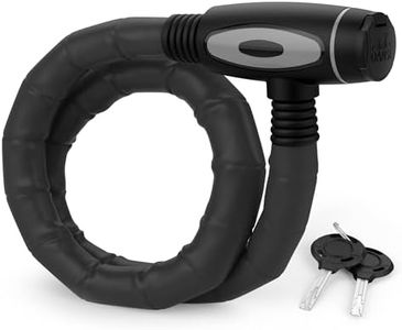 DANSI Bike Lock - Secure Anti-Theft Protection I Heavy-Duty Tank Design, Includes 2 Keys & Easy Lock Function, Bike Locks Heavy Duty Anti Theft, Bicycle Lock, Cable Lock, Bike Lock Cable, Chain Lock