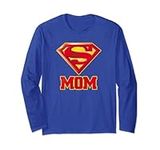Superman Super Mom Long Sleeve T-Sh
